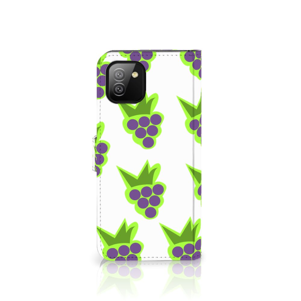 Samsung Galaxy A03 Book Cover Druiven