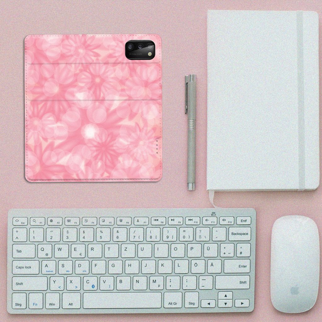 Samsung Galaxy A41 Smart Cover Spring Flowers - B2C Telecom