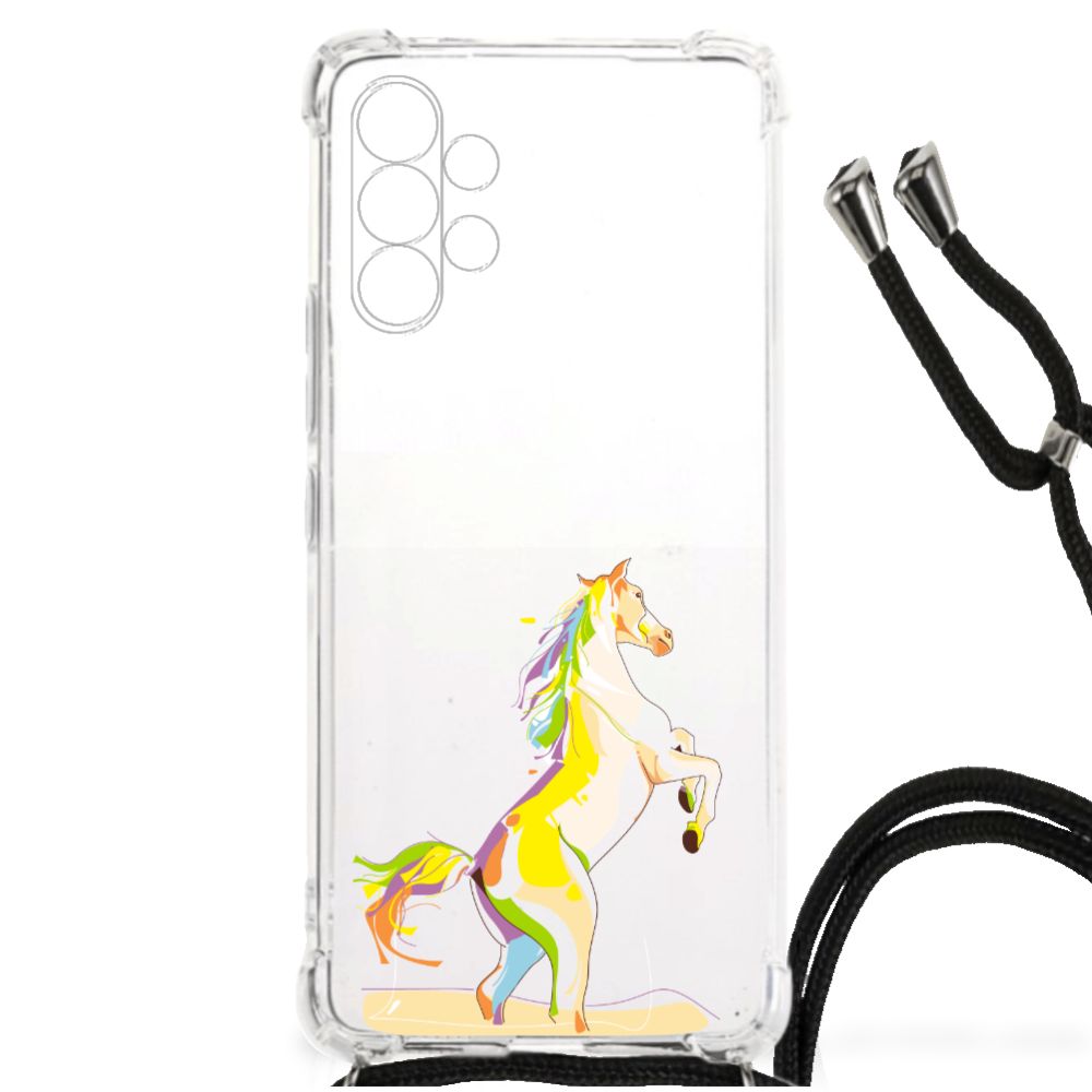 Samsung Galaxy A13 4G Stevig Bumper Hoesje Horse Color B2C Telecom