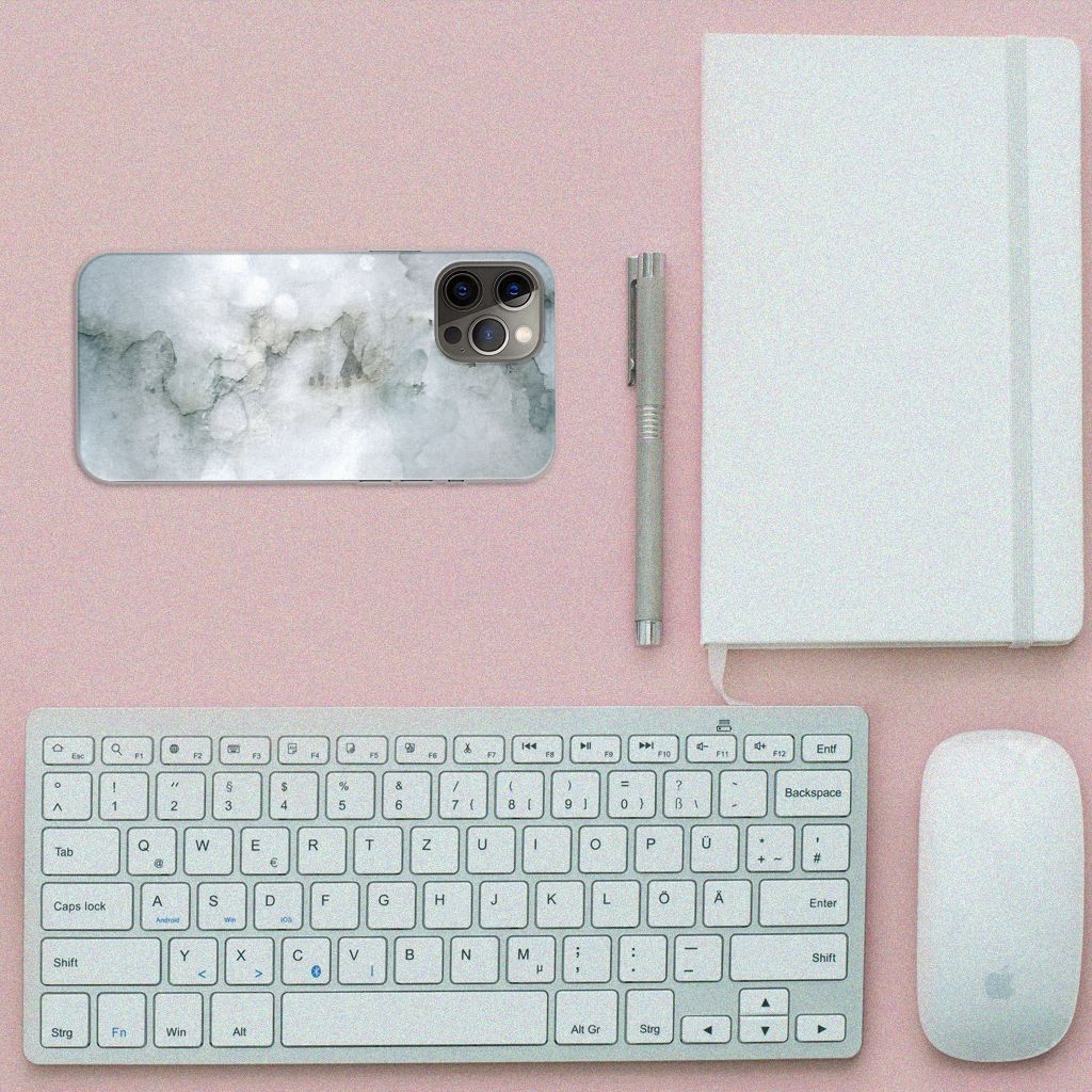 Hoesje maken iPhone 12 Pro Max Painting Grey B2C Telecom