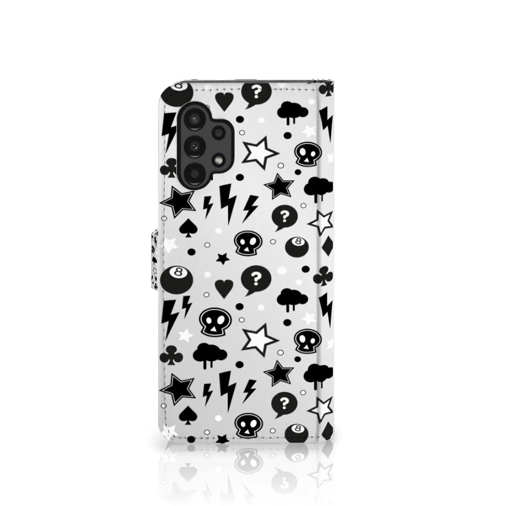 Telefoonhoesje met Naam Samsung Galaxy A13 (4G) Silver Punk