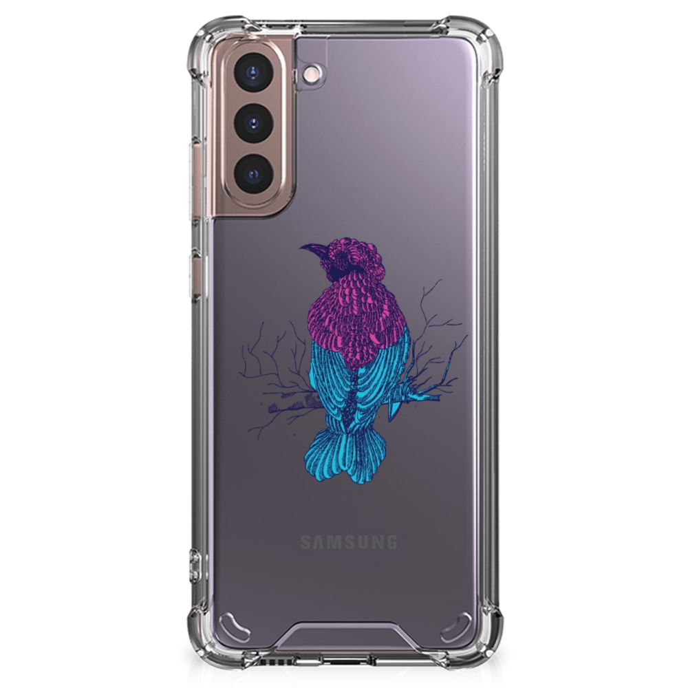Samsung Galaxy S21 Plus Stevig Bumper Hoesje Merel B2C Telecom