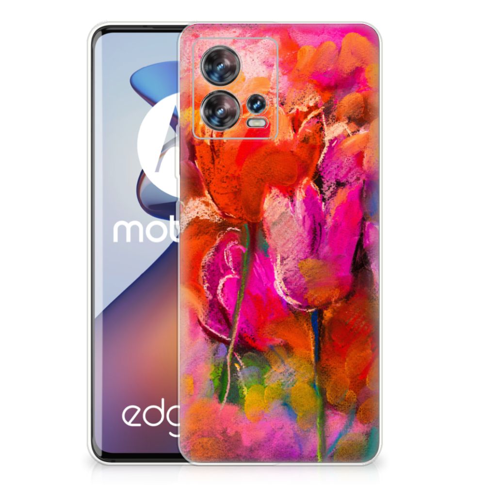 Hoesje maken Motorola Edge 30 Fusion Tulips