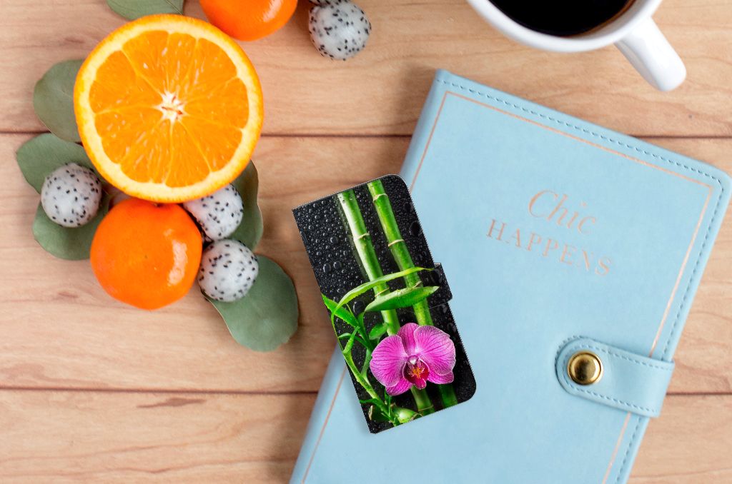 Motorola Moto G60 Hoesje Orchidee