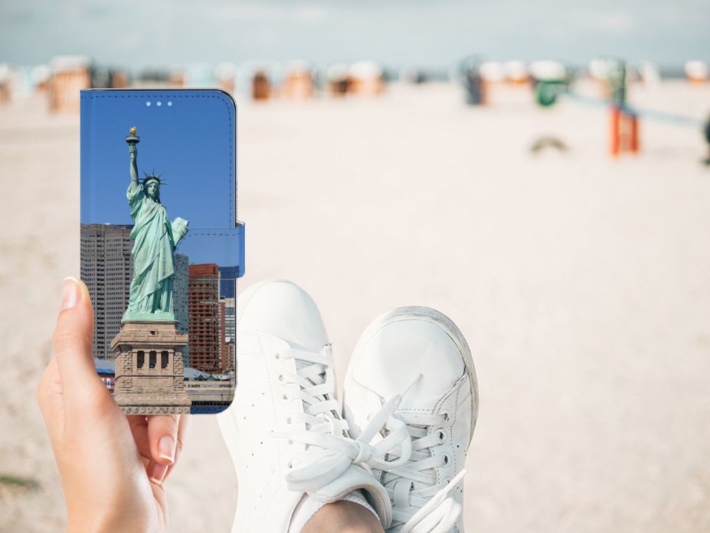 OPPO A74 4G Flip Cover Vrijheidsbeeld