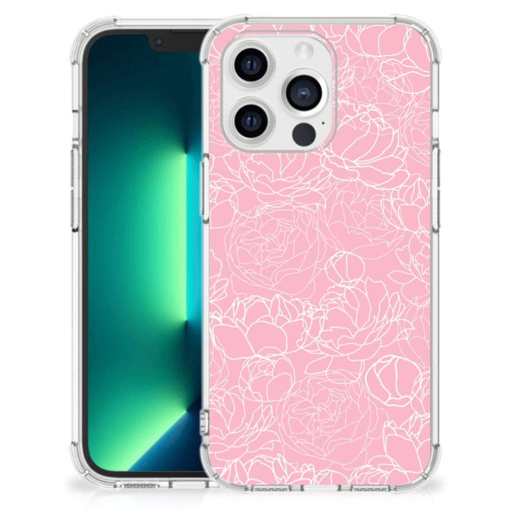 iPhone 13 Pro Max Case White Flowers - B2C Telecom