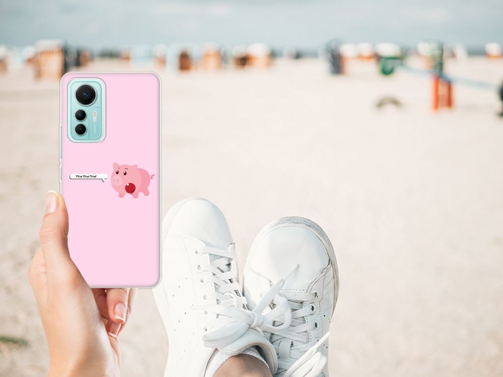 Xiaomi 12 Lite Telefoonhoesje met Naam Pig Mud B2C Telecom