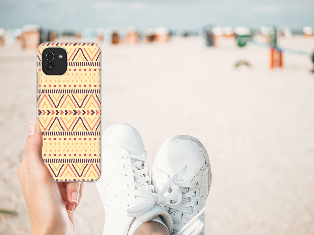 Samsung Galaxy A03 TPU bumper Aztec Yellow B2C Telecom