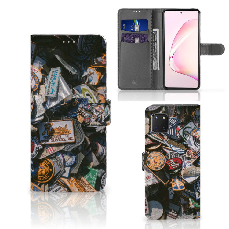 Samsung Note 10 Lite Telefoonhoesje met foto Badges