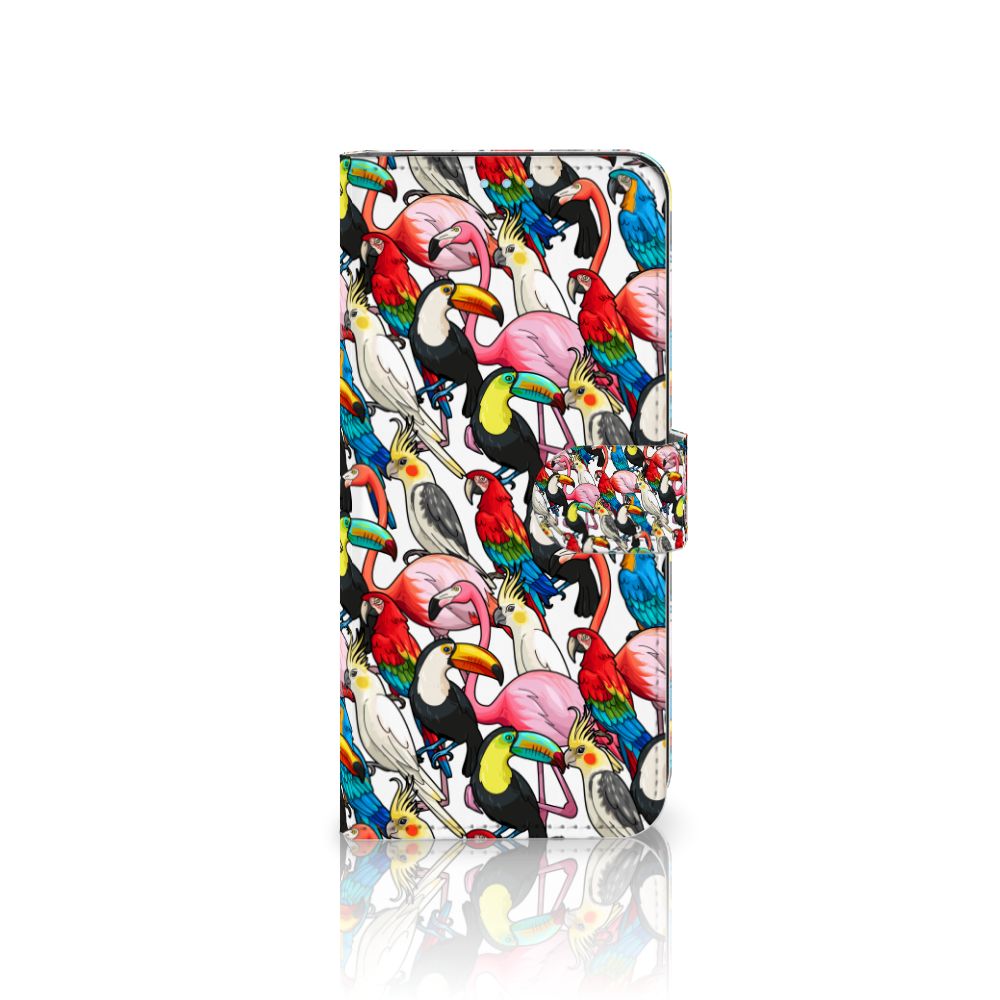 OPPO A74 4G Telefoonhoesje met Pasjes Birds