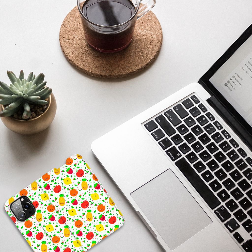iPhone 14 Pro Flip Style Cover Fruits - B2C Telecom