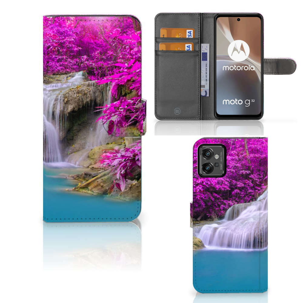 Motorola Moto G32 Flip Cover Waterval