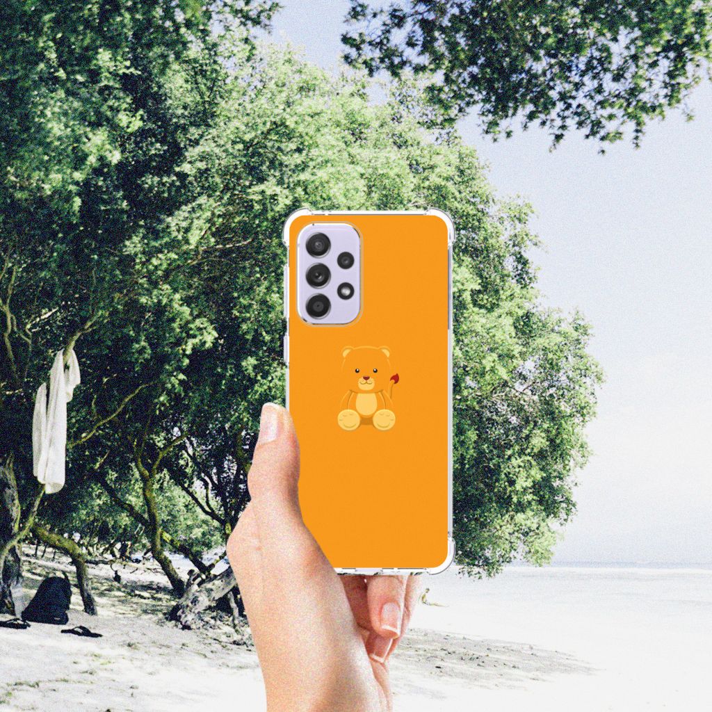 Samsung Galaxy A33 Stevig Bumper Hoesje Baby Beer B2C Telecom