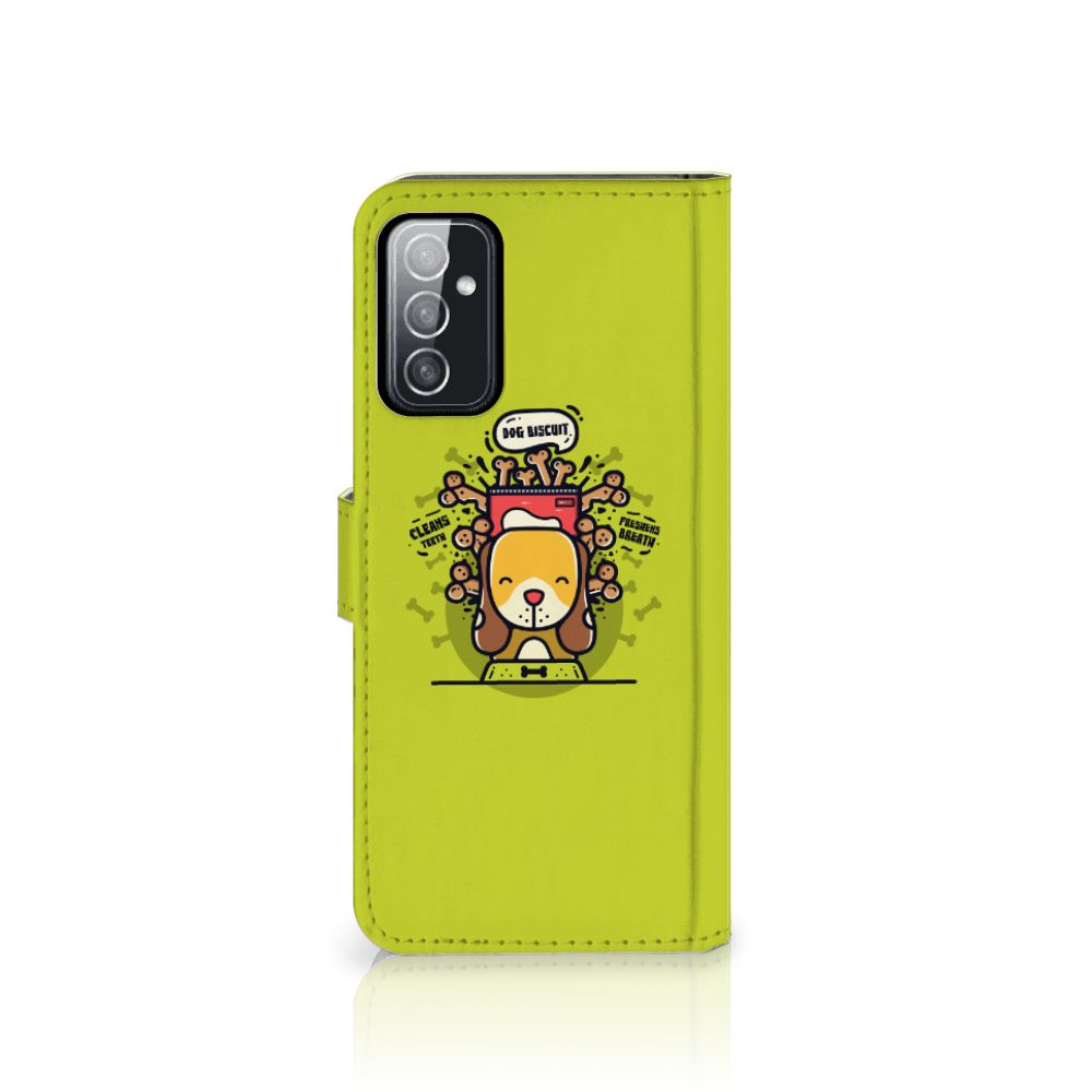 Samsung Galaxy M52 Leuk Hoesje Doggy Biscuit