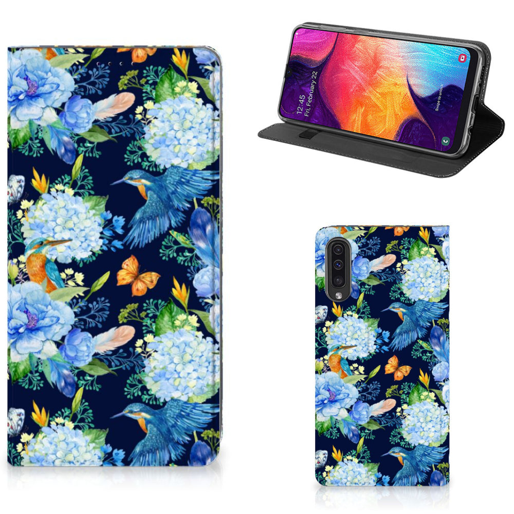 Hoesje maken voor Samsung Galaxy A50 IJsvogel