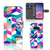 Samsung Galaxy S10e Book Case Blokken Kleurrijk