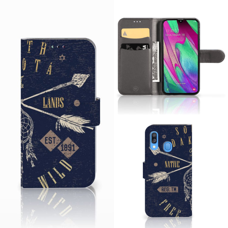 Samsung Galaxy A40 Flip Cover South Dakota