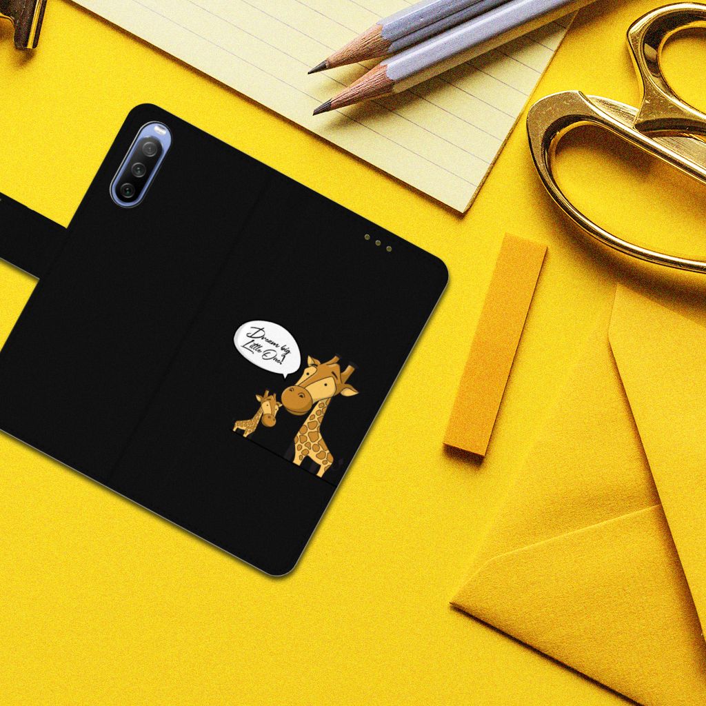 Sony Xperia 10 III Leuk Hoesje Giraffe