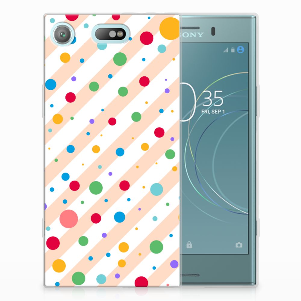 Sony Xperia XZ1 Compact TPU bumper Dots