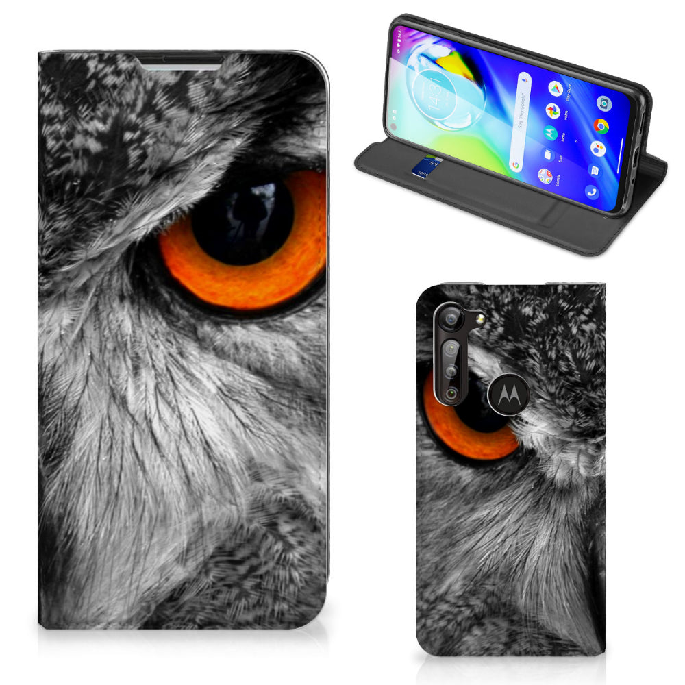 Motorola Moto G8 Power Hoesje maken Uil