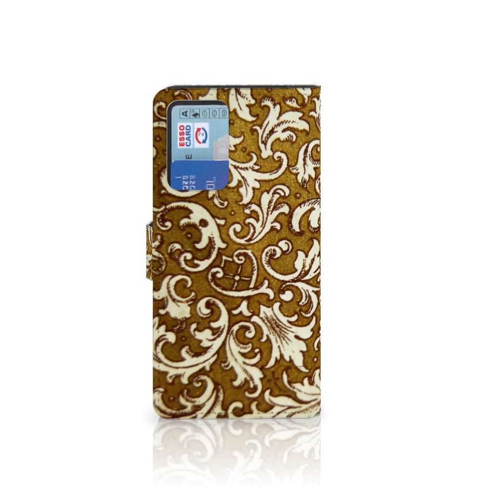 Wallet Case Xiaomi Redmi Note 10 Pro Barok Goud