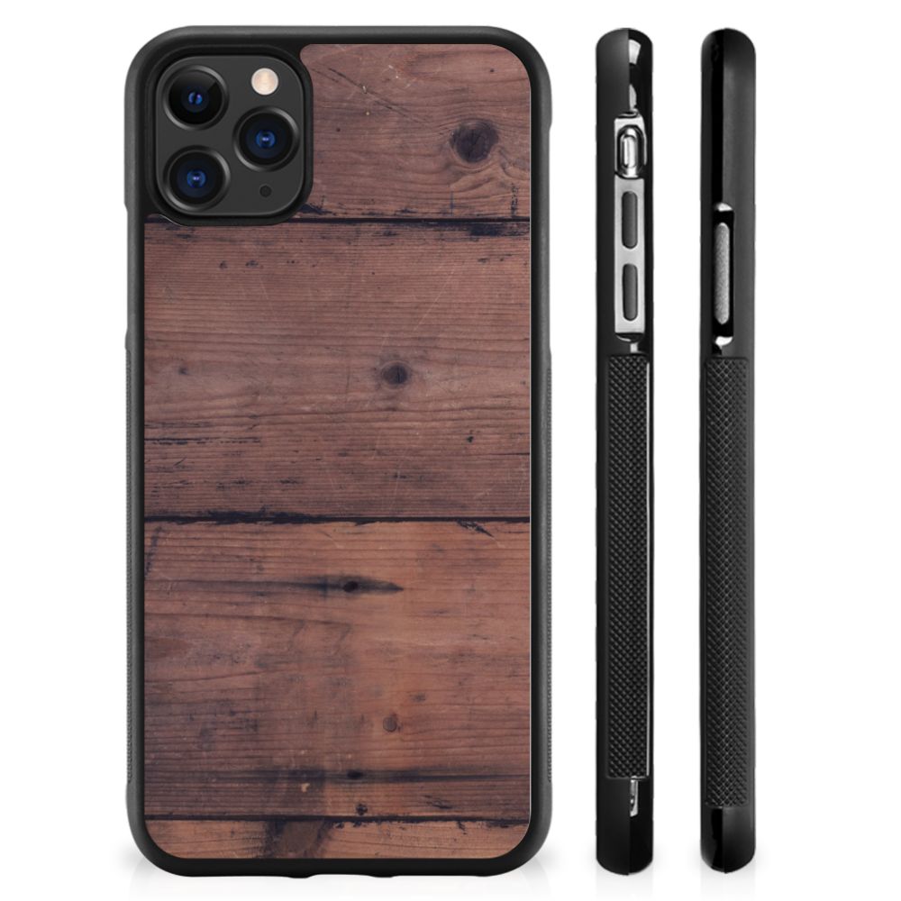 Apple iPhone 11 Pro Max Grip Case Old Wood B2C Telecom