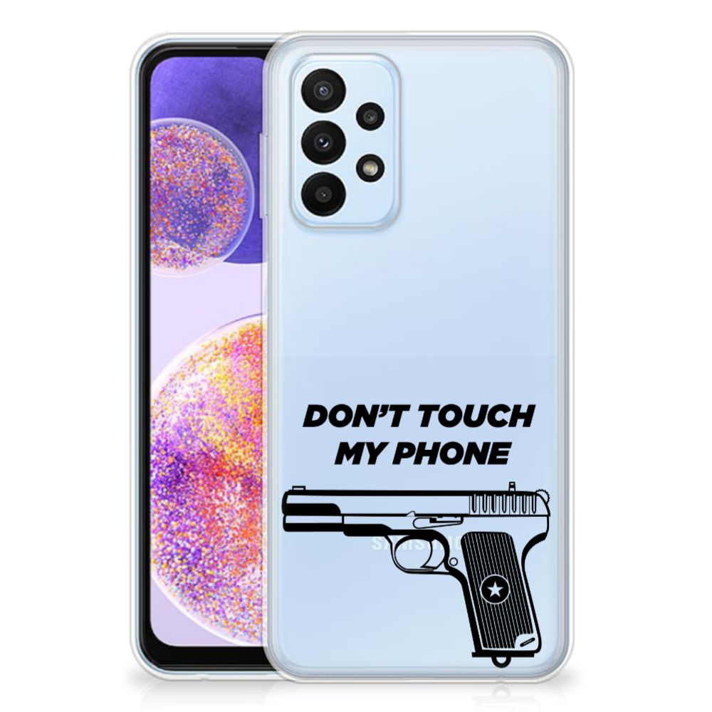 Samsung Galaxy A23 Silicone-hoesje Pistol DTMP B2C Telecom
