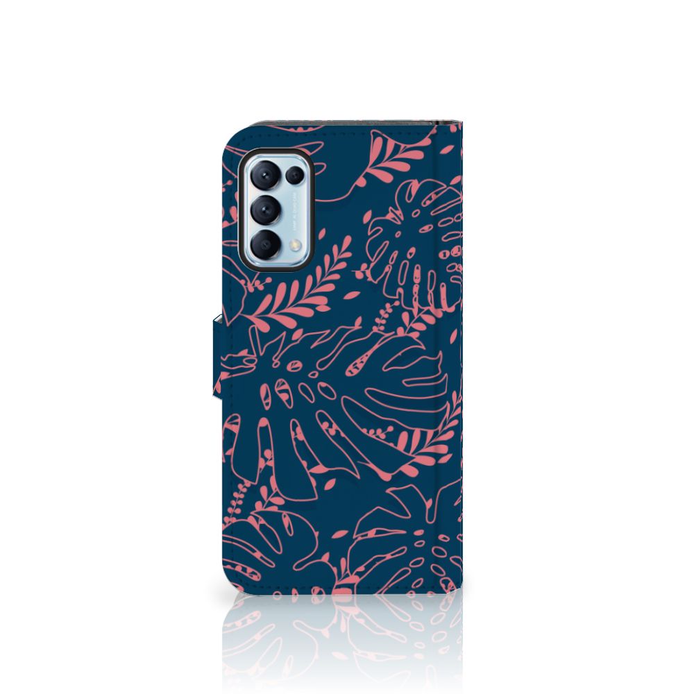 OPPO Find X3 Lite Hoesje Palm Leaves