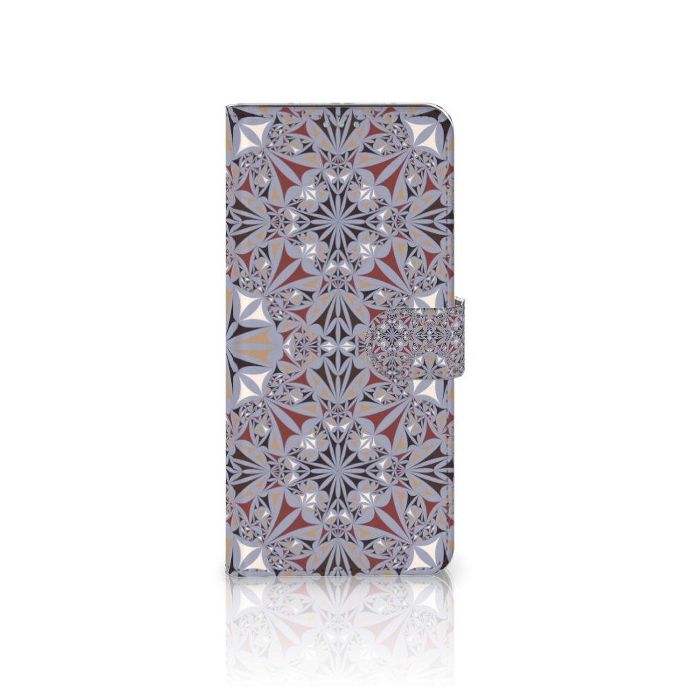 Nokia 3.4 Bookcase Flower Tiles