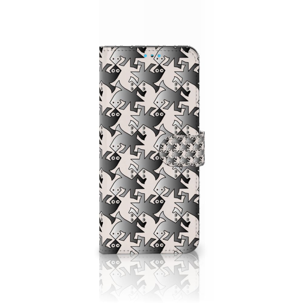 Xiaomi Redmi 10 Telefoonhoesje met Pasjes Salamander Grey