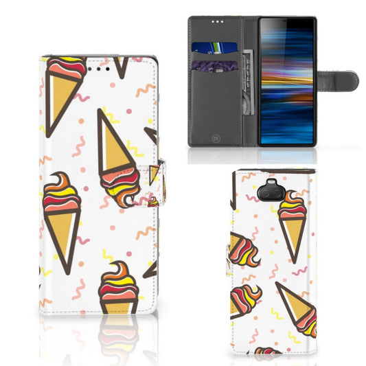 Sony Xperia 10 Book Cover Icecream