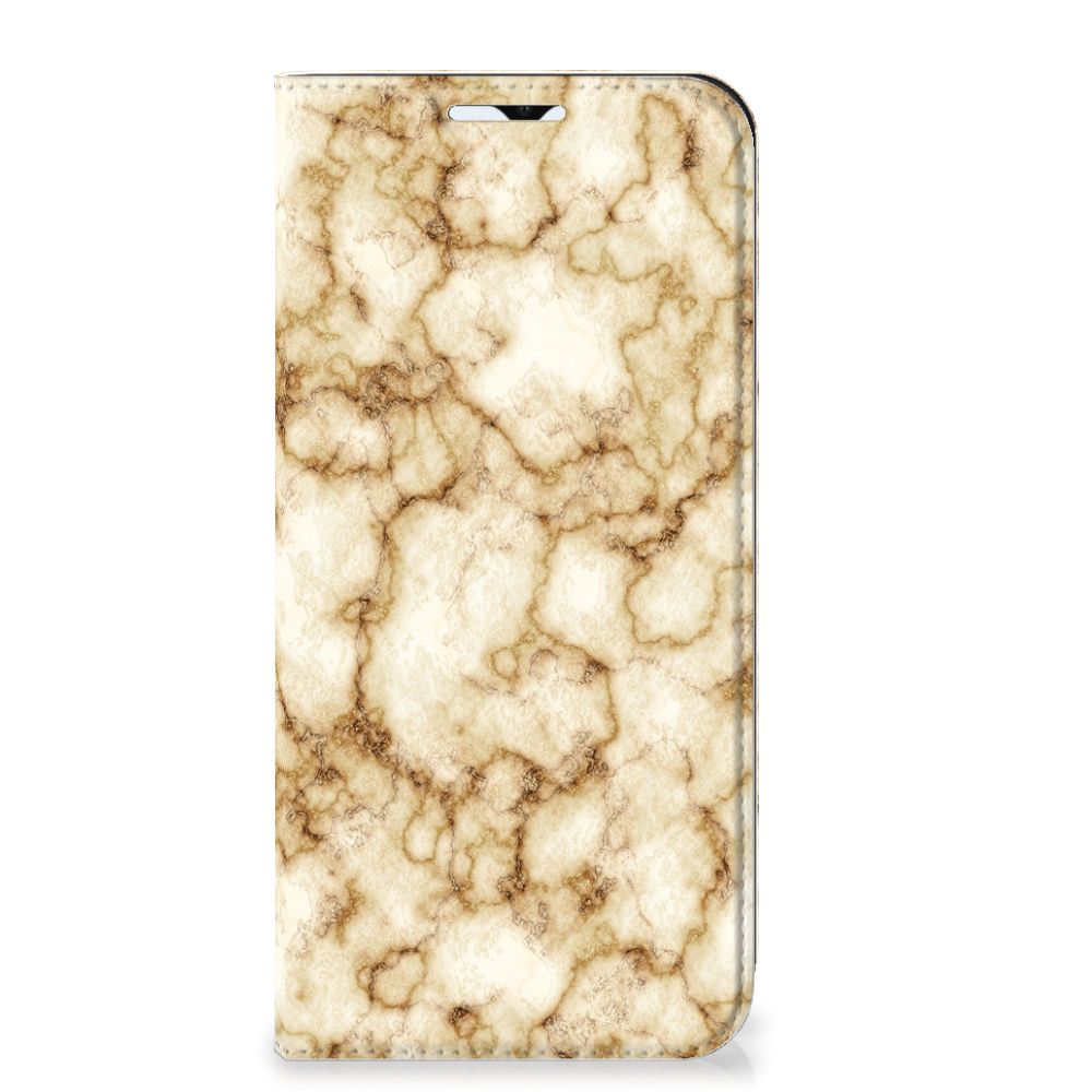 Samsung Galaxy A23 Standcase Marmer Goud - B2C Telecom