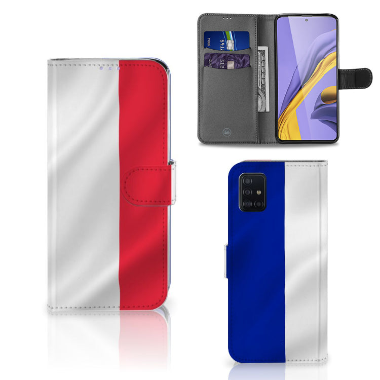 Samsung Galaxy A51 Bookstyle Case Frankrijk