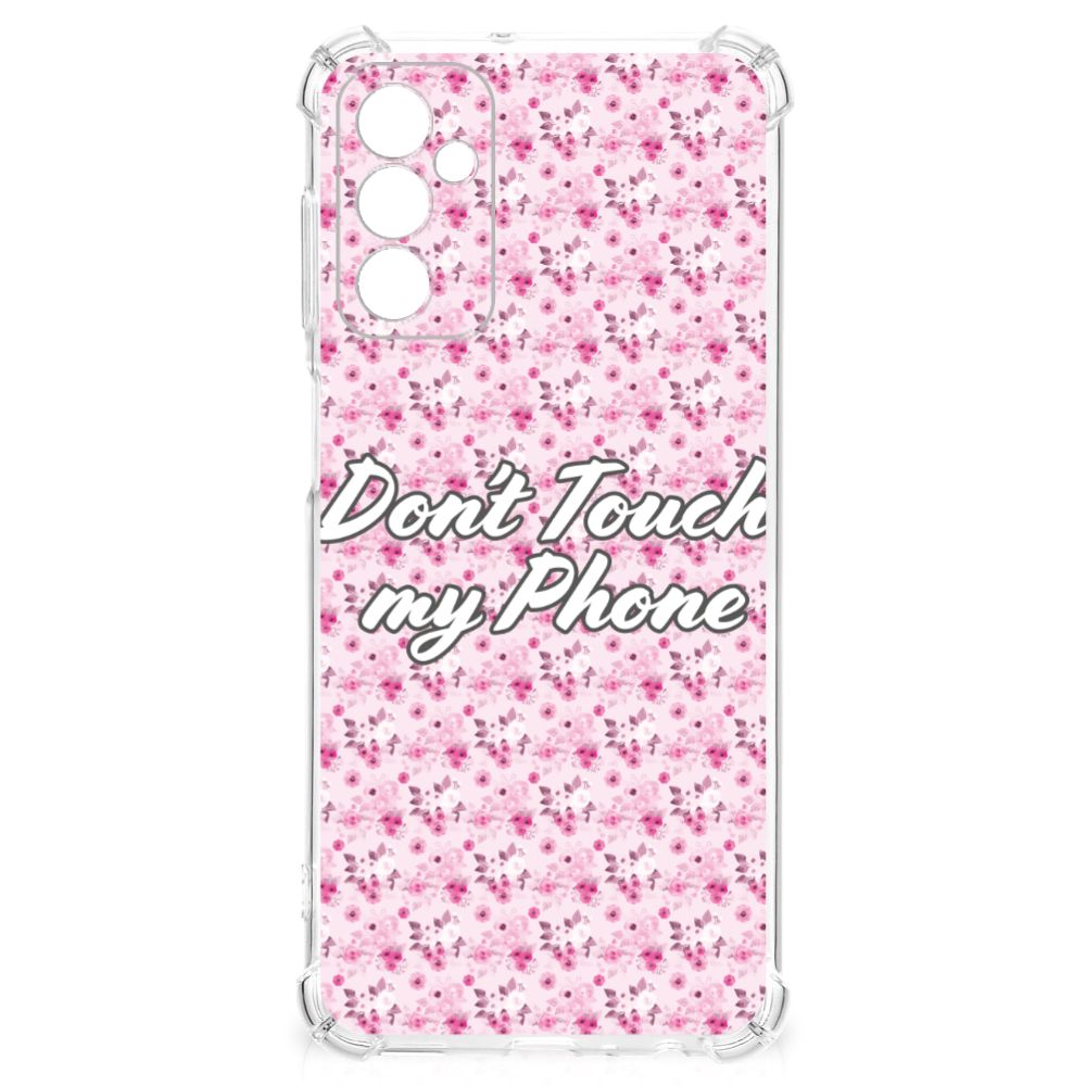 Samsung Galaxy M13 4G | M23 Anti Shock Case Flowers Pink DTMP B2C Telecom