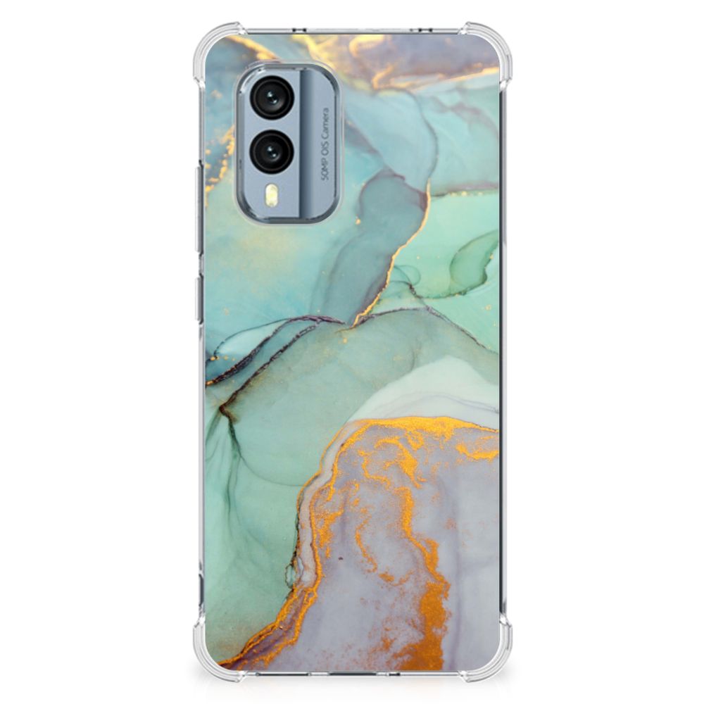 Back Cover voor Nokia X30 Watercolor Mix