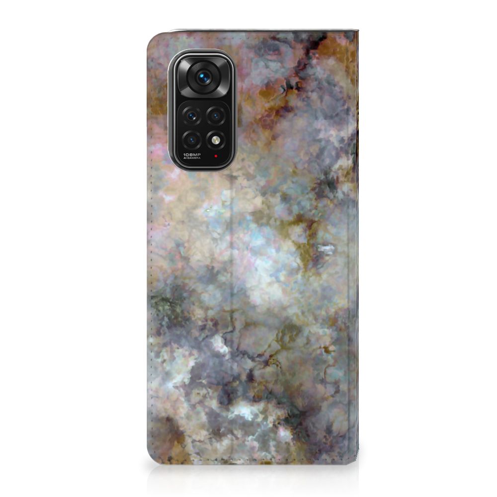 Xiaomi Redmi Note 11/11S Standcase Marmer Grijs - B2C Telecom