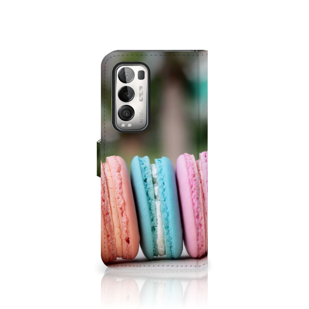 OPPO Find X3 Neo 5G Book Cover Macarons