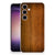 Samsung Galaxy S24 Bumper Hoesje Donker Hout