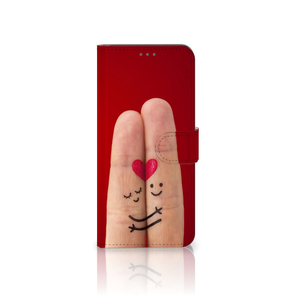 Samsung Galaxy S21 Plus Wallet Case met Pasjes Liefde - Origineel Romantisch Cadeau