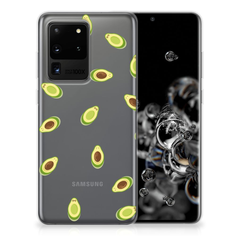 Samsung Galaxy S20 Ultra Siliconen Case Avocado B2C Telecom