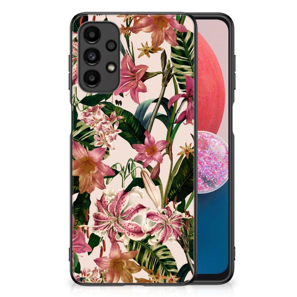 Samsung Galaxy A13 4G Bloemen Hoesje Flowers B2C Telecom