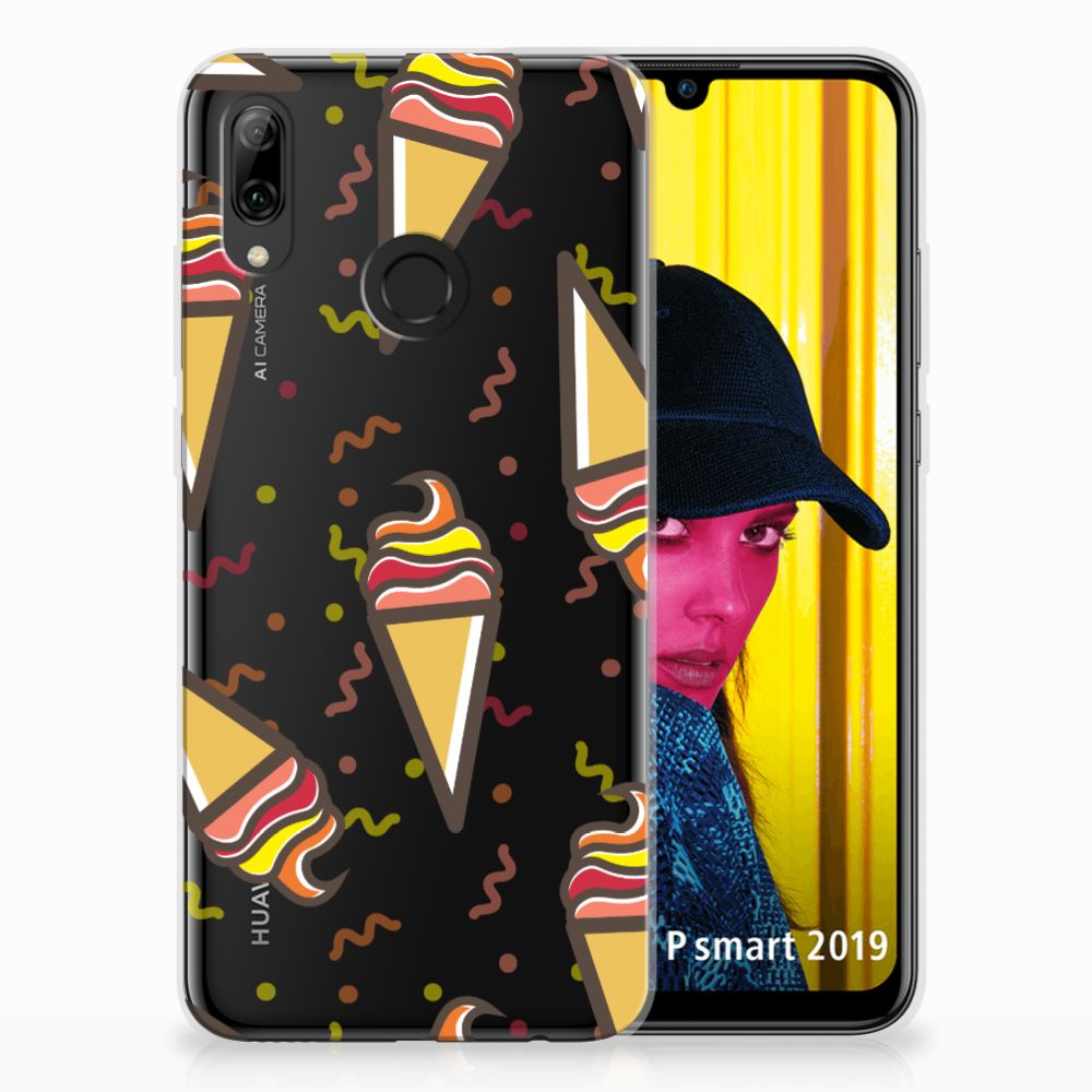 Huawei P Smart 2019 Siliconen Case Icecream