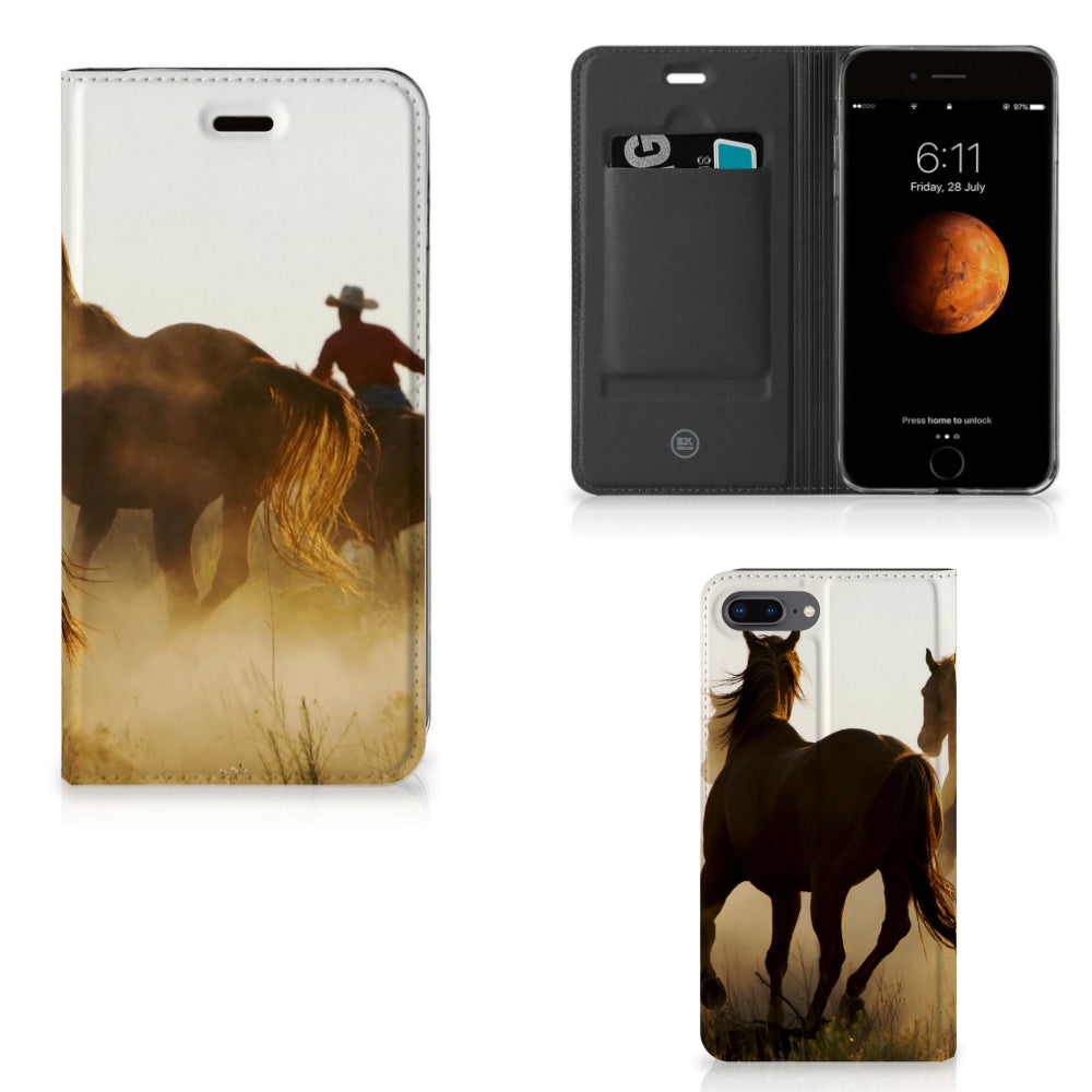 Apple iPhone 7 Plus | 8 Plus Hoesje maken Design Cowboy