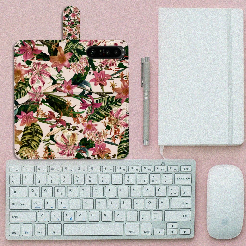 Sony Xperia 1 III Hoesje Flowers