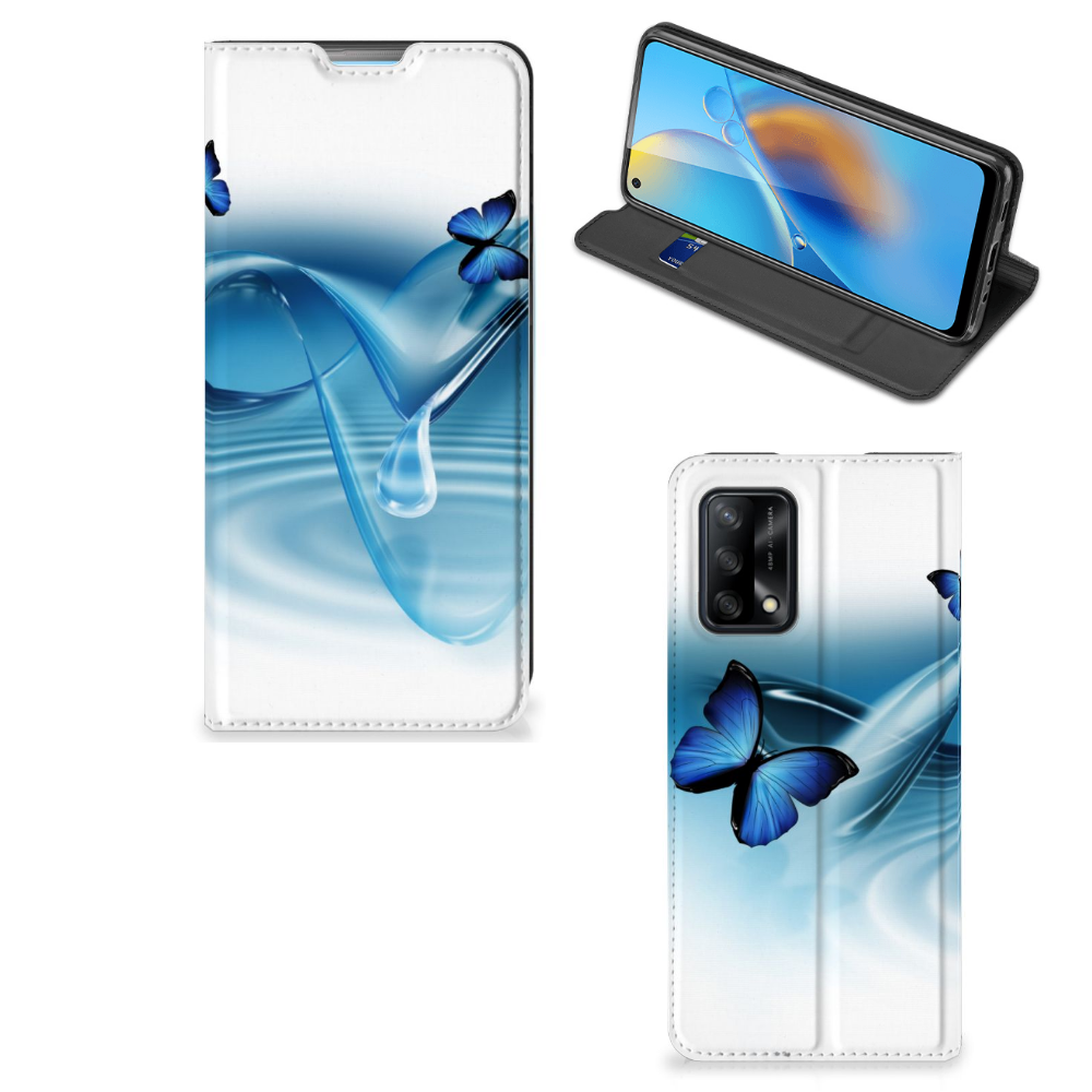 OPPO A74 4G Hoesje maken Vlinders - B2C Telecom