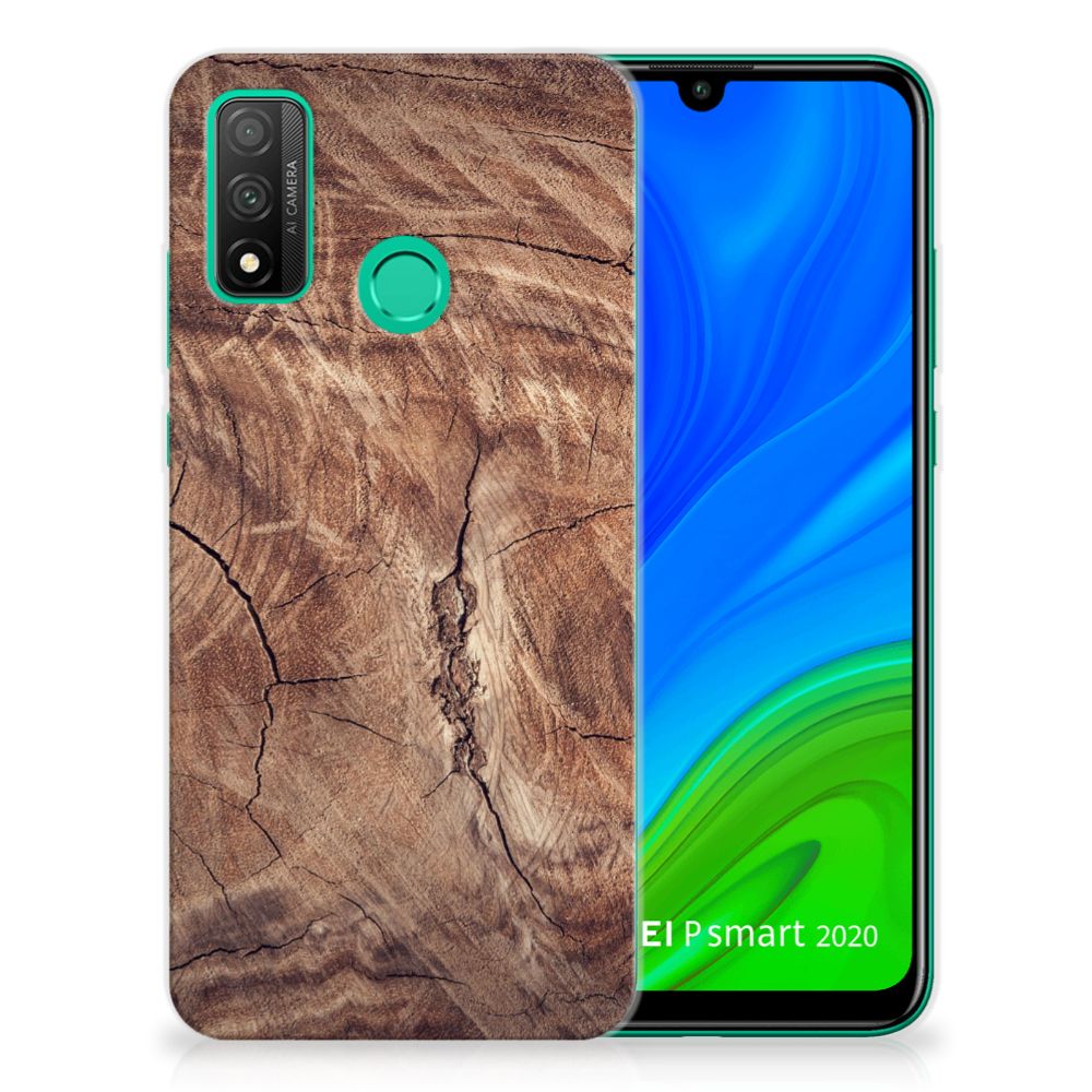 Huawei P Smart 2020 Bumper Hoesje Tree Trunk