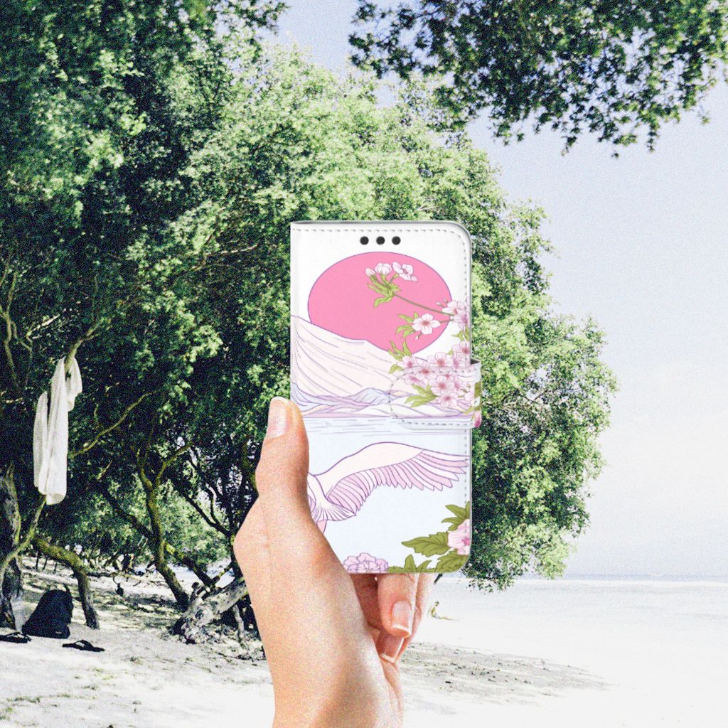 Microsoft Lumia 650 Telefoonhoesje met Pasjes Bird Standing
