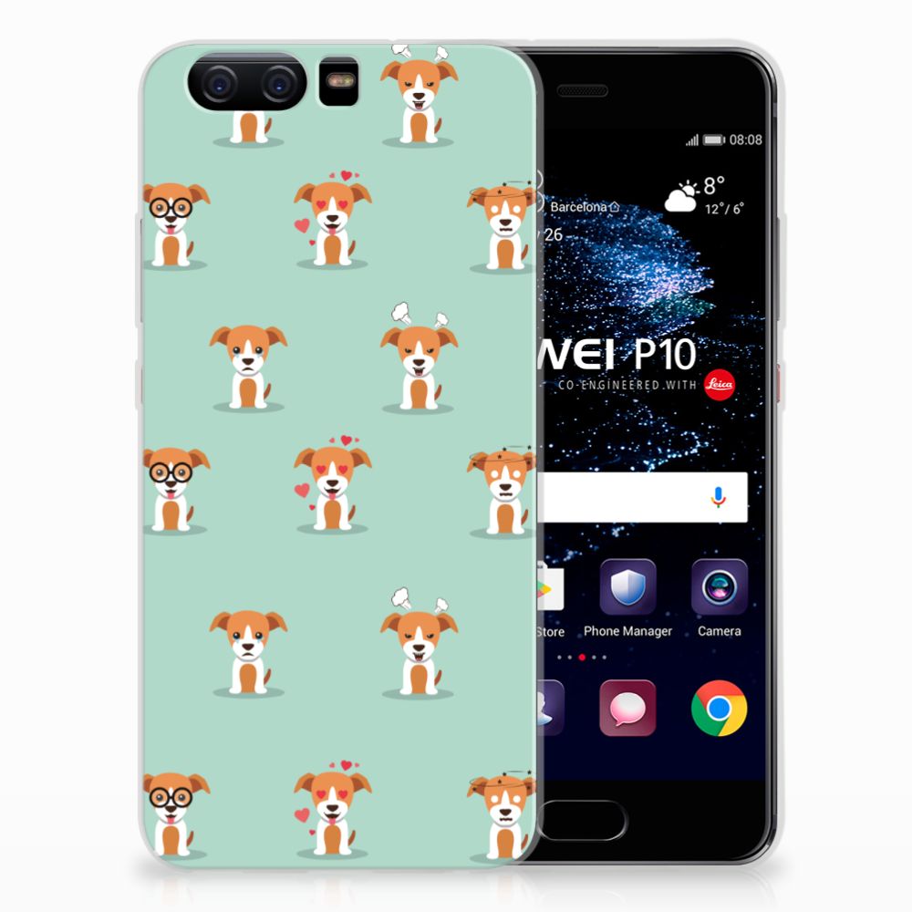 Huawei P10 TPU Hoesje Pups