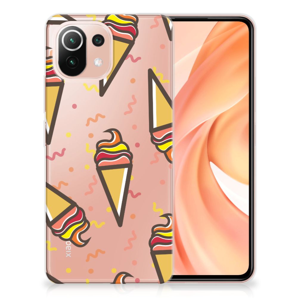 Xiaomi Mi 11 Lite | 11 Lite 5G NE Siliconen Case Icecream