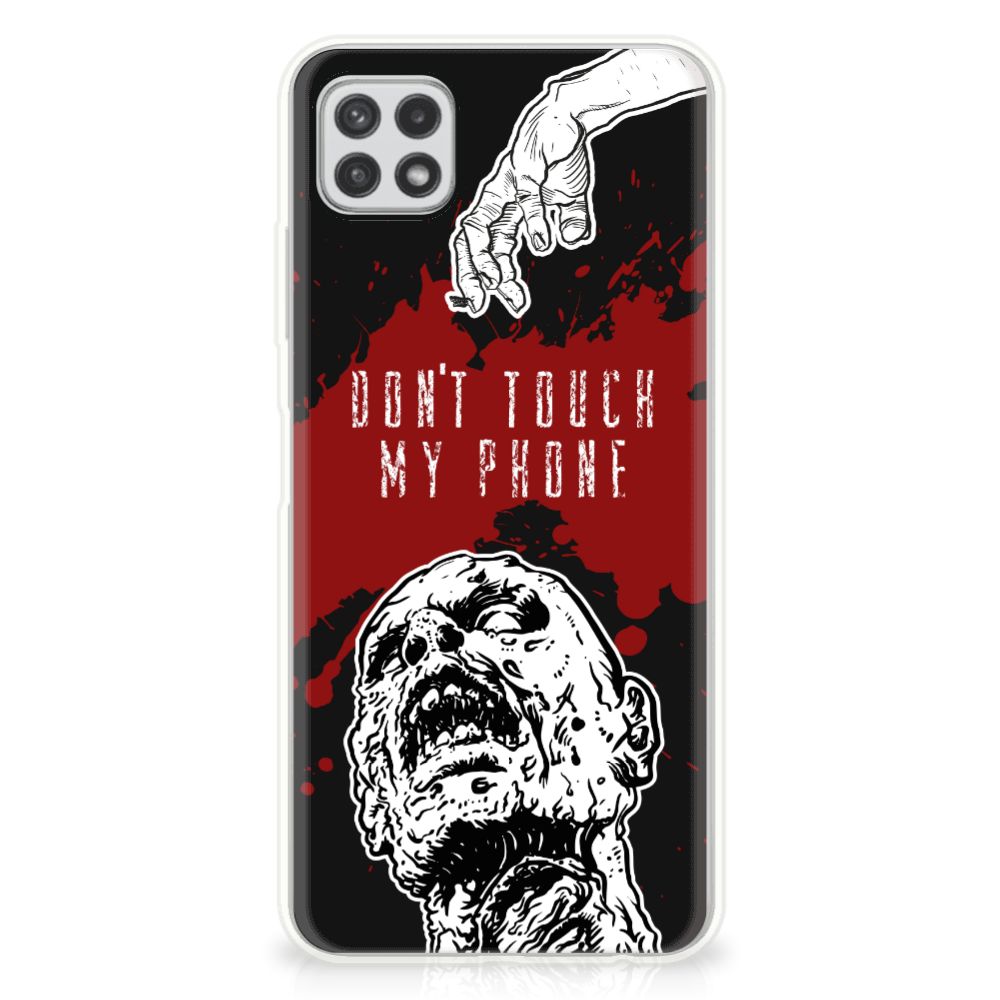 Samsung Galaxy A22 5G Silicone-hoesje Zombie Blood B2C Telecom